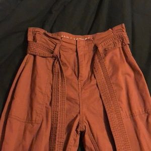 Super cute burnt orange cargo style pant